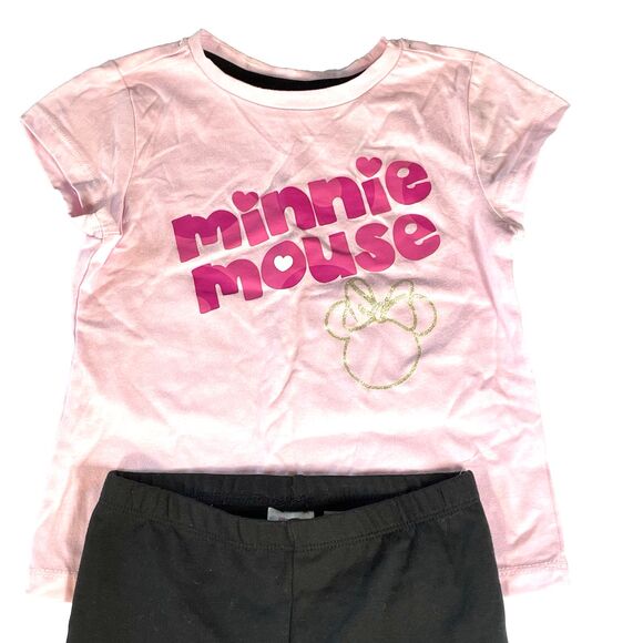 girl's minnie mouse outfit Disney Junior 4T toddlers shirt with matching pants - Picture 3 of 15